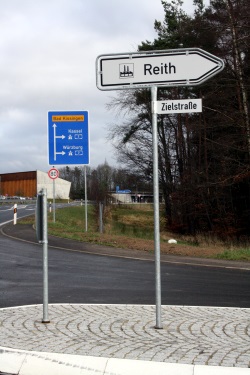 Anfahrt zu unserem Unternehmen, Zielstrasse 1 Oberthulba